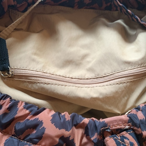 Vince Camuto leopard print nylon convertible backpack/purse main image 4